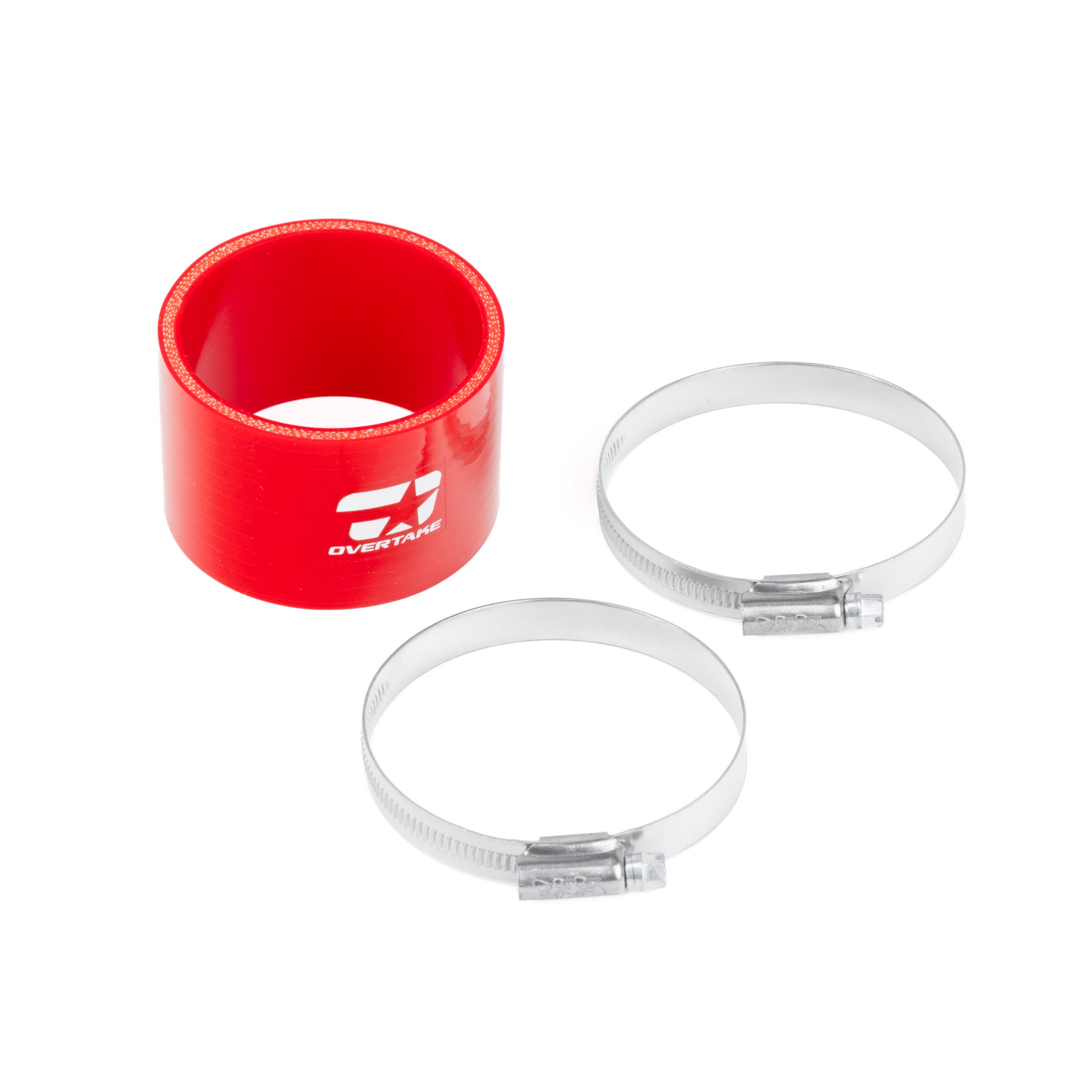 Overtake TMIC Throttle Body Coupler Red Subaru 2004-2021 STI / 2002-2007 WRX / 2004-2008 Forester XT w/ STI Style TMIC | A10859RED