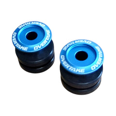 Overtake Top Mount Intercooler Isolator Bushings Blue Subaru WRX / STI 2002-2026 | A10638BLU