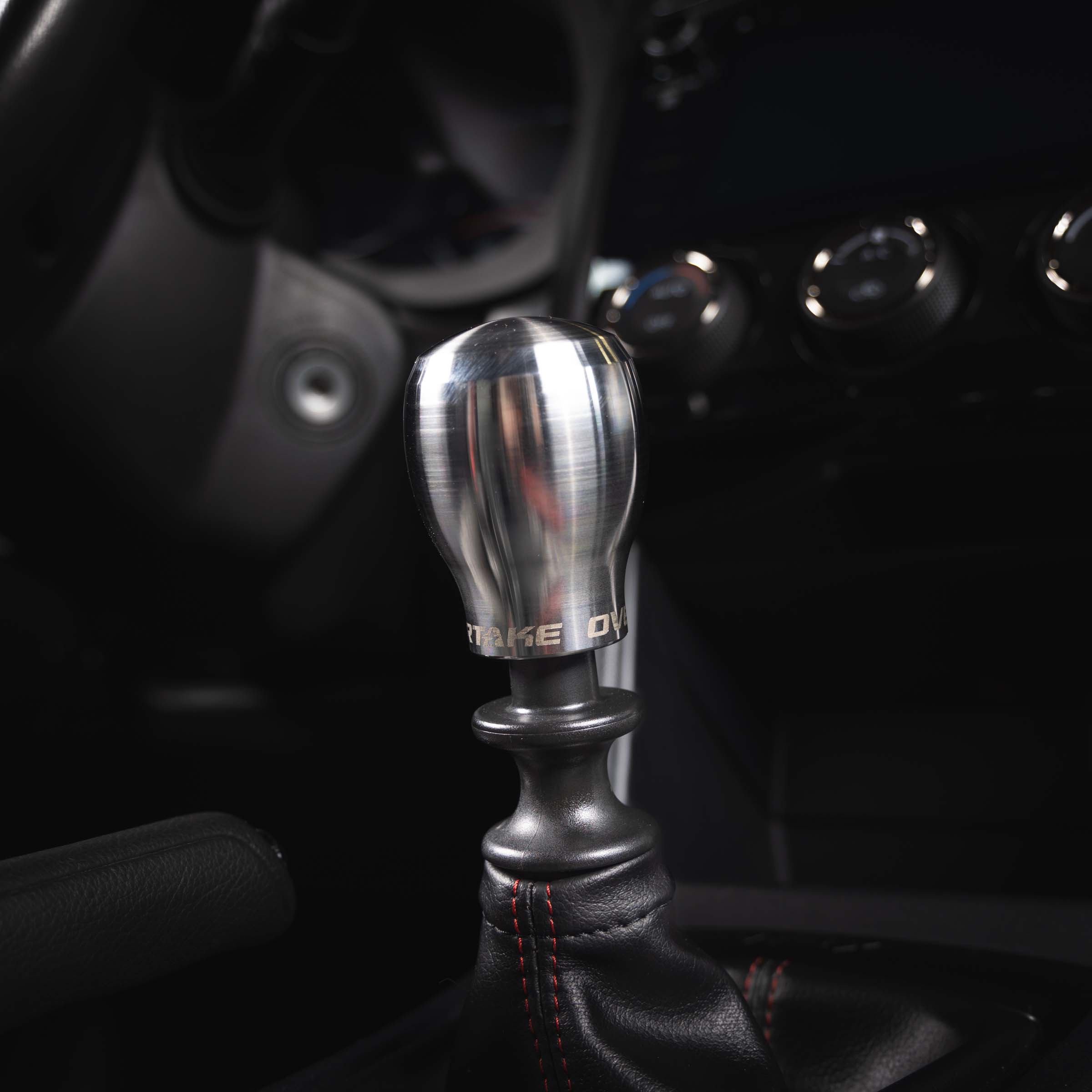 Overtake Weighted Light Bulb Shift Knob Fits Subaru Manual Transmissions | A10234SS