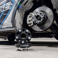 Overtake Wheel Spacers - Pair - 25mm 5x100 - Subaru 2002-2014 WRX / 2004 STI / 2013-2026 BRZ/GR86 | A10807