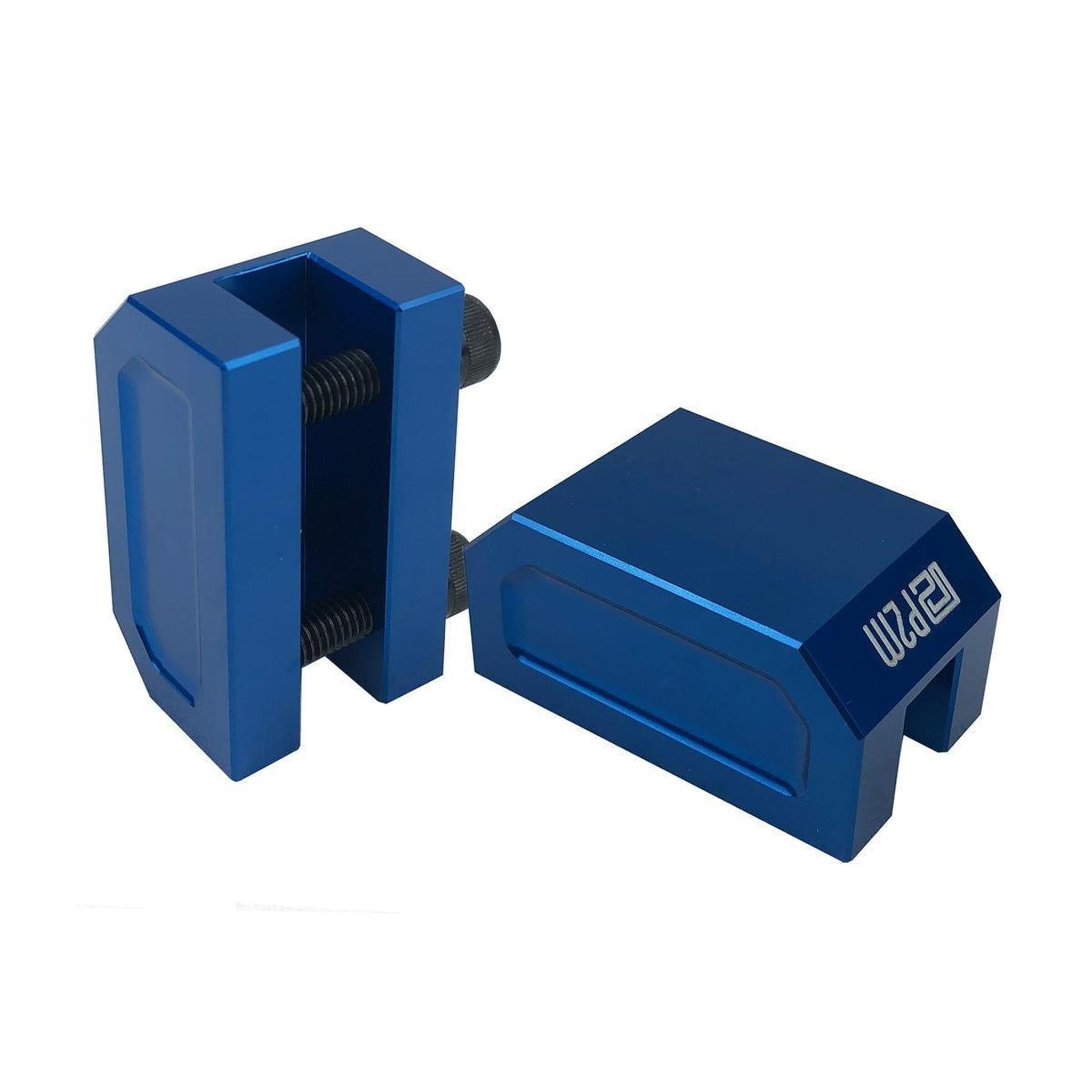 P2M Frame Rail Jack Adapters : Blue (2Pcs Set)