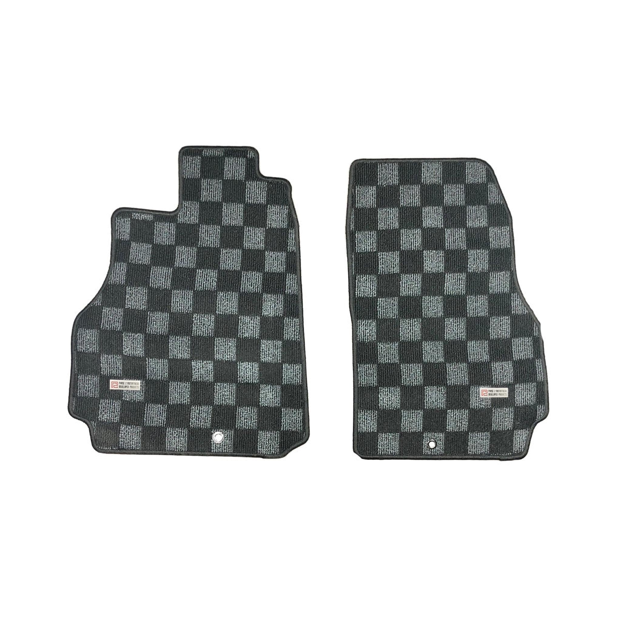 P2M Race Floor Mats : Dark Grey Nissan R35 GTR 2009+