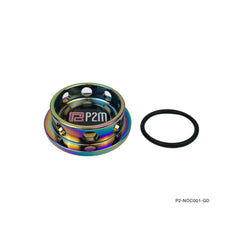P2M Round Neo Chrome Oil Cap : Subaru