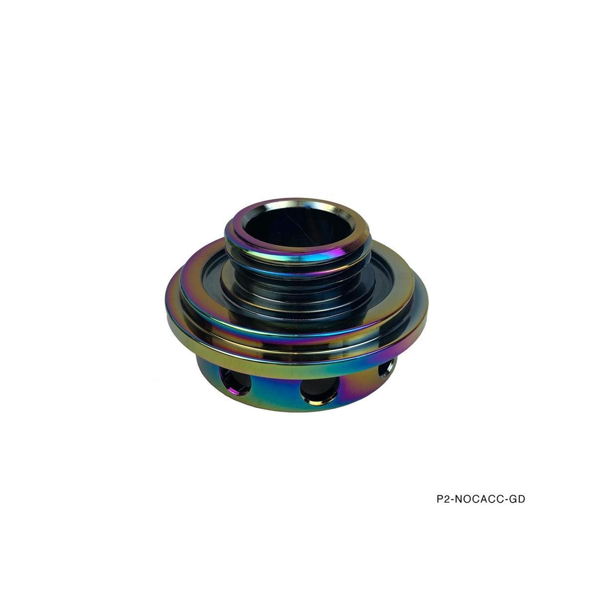 P2M Round Neo Chrome Oil Cap : Subaru