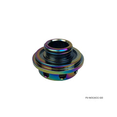 P2M Round Neo Chrome Oil Cap : Subaru