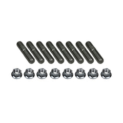 P2M Stainless Exhaust Manifold Double Head Stud Nut Set M10X1.25 : 4 Cyl Set