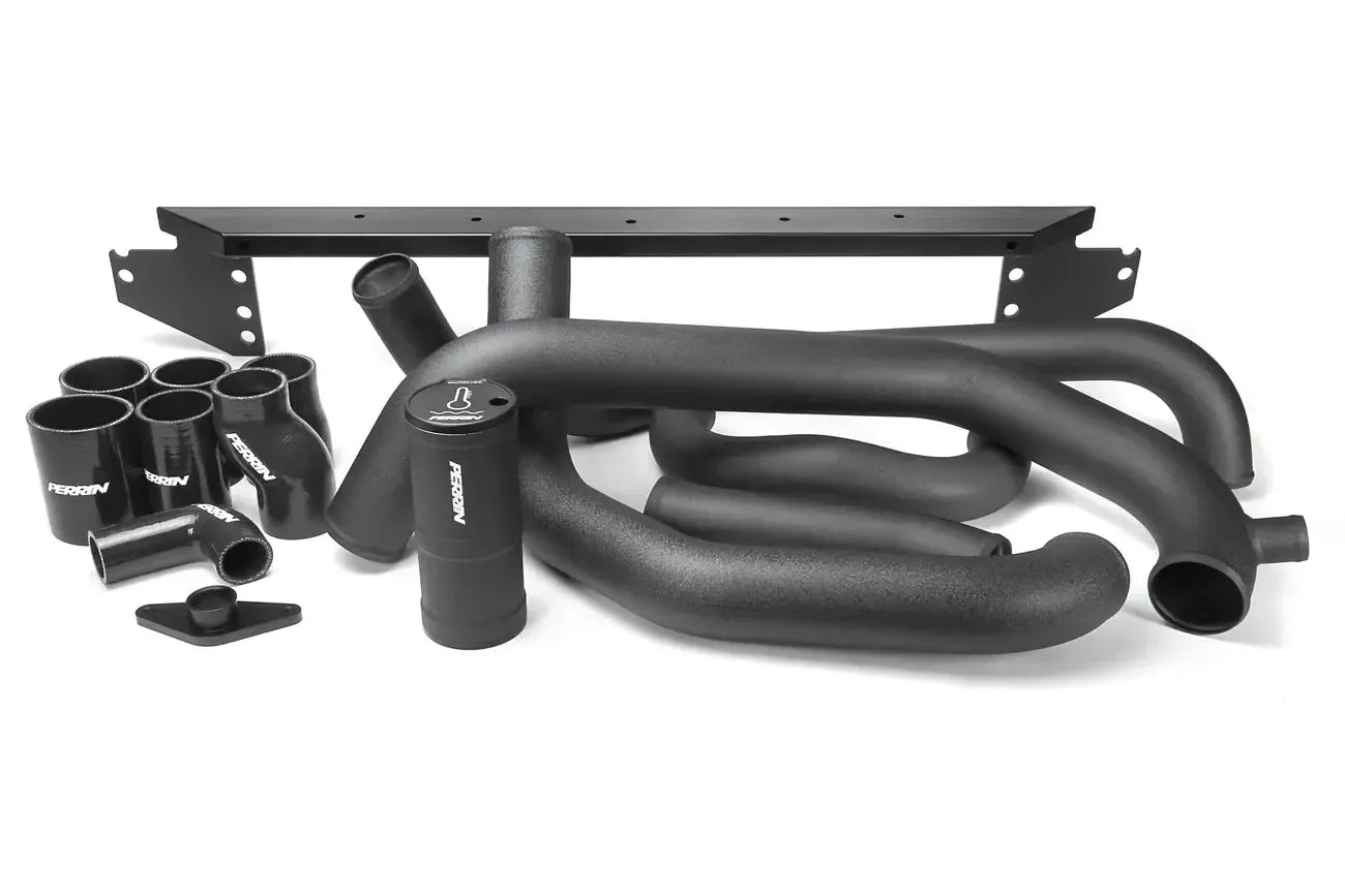 PERRIN Front Mount Intercooler Boost Tube Kit Black Subaru WRX / STI 2002-2007 | PSP-ITR-400-3BK