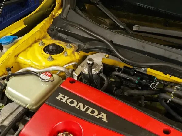 PRL Motorsports Helix Air Oil Separator Silver Honda Civic FK8 2017-2021 | PRL.1053.1.SIL