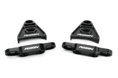 Perrin Performance High-Lift Hood Brackets Black Subaru WRX / STI 2015-2026 | PSP-BDY-011BK