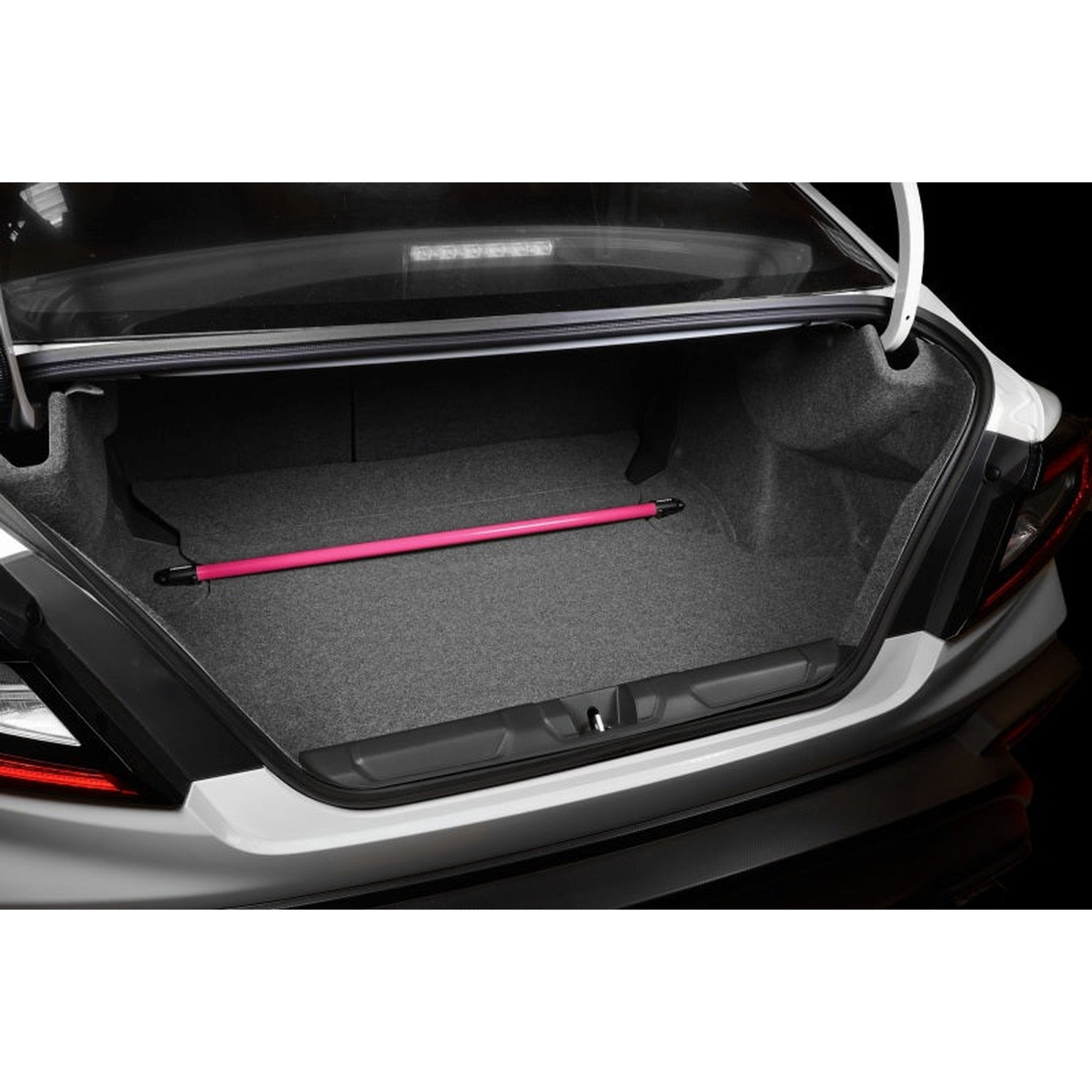 Perrin 2015-2021 Subaru WRX/STI Rear Shock Tower Brace Hyper Pink | PSP-SUS-041HP