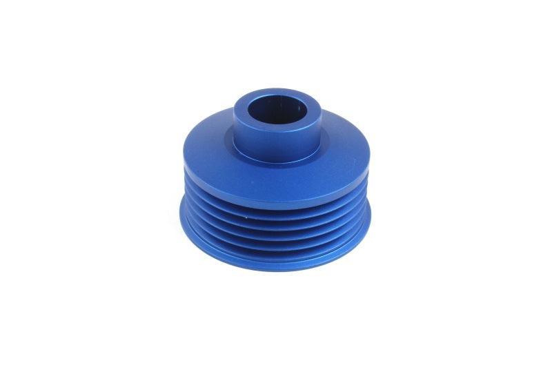 Perrin Alternator Pulley Blue Subaru STI 2007-2021 | PSP-ENG-119BL