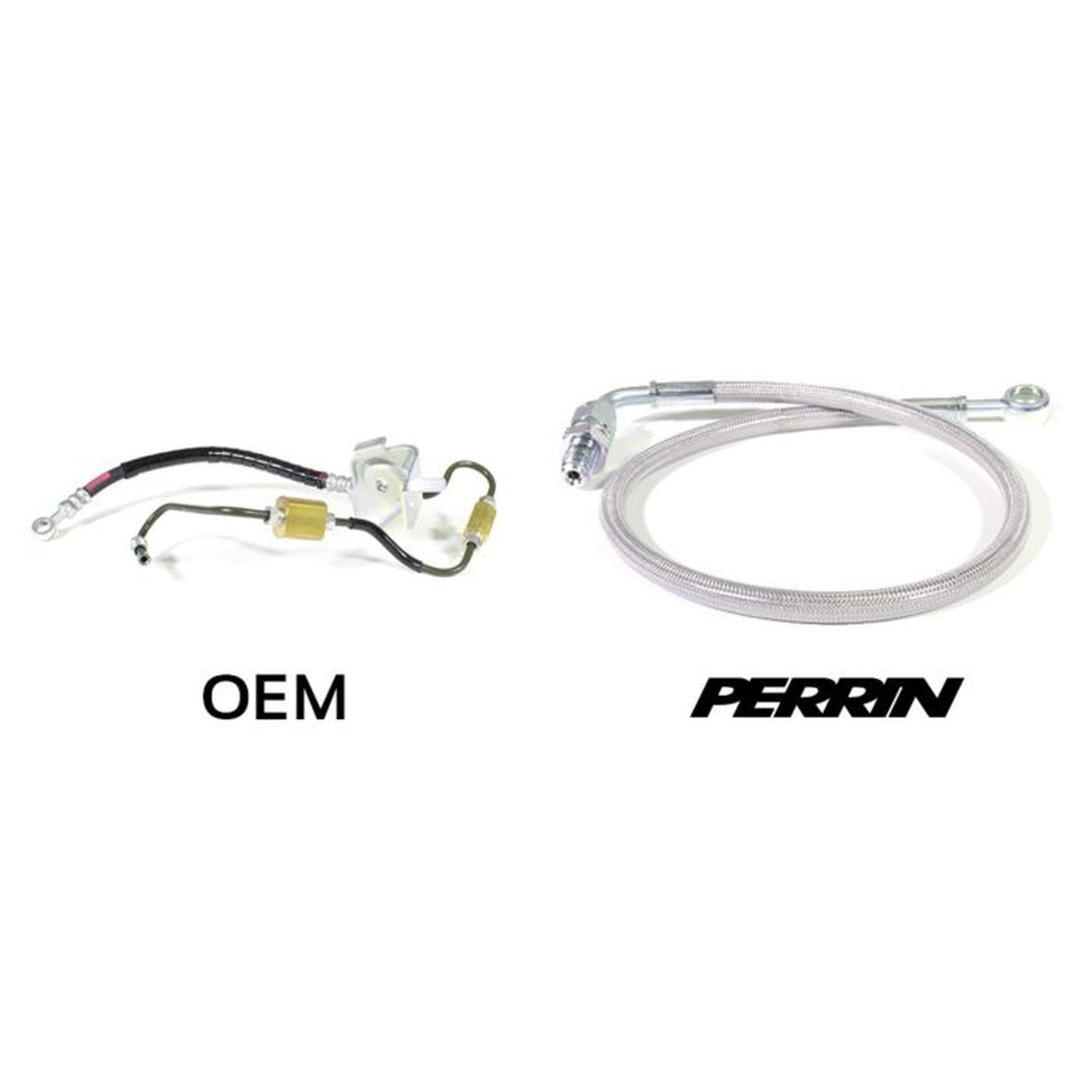 Perrin Braided Clutch Line Subaru WRX / STI 2015-2021 | PSP-BRK-305