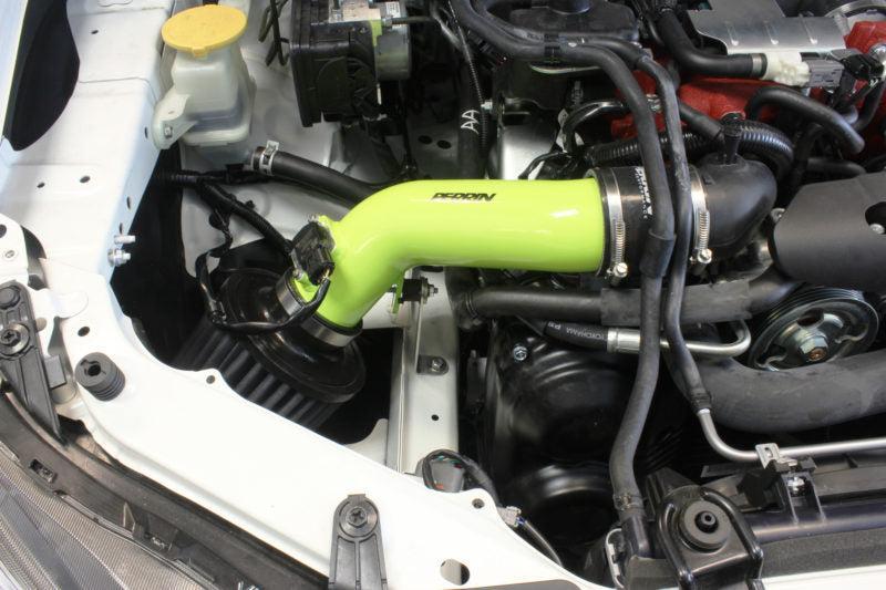 Perrin Cold Air Intake System Neon Yellow Subaru STI 2018-2021 | PSP-INT-326NY