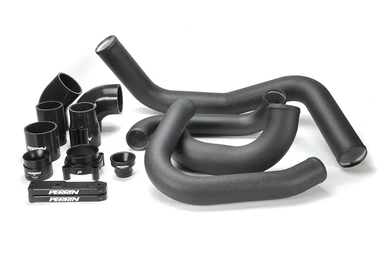 Perrin Front Mount Intercooler Boost Tube Kit Black Subaru WRX 2022-2026 | PSP-ITR-441-3BK
