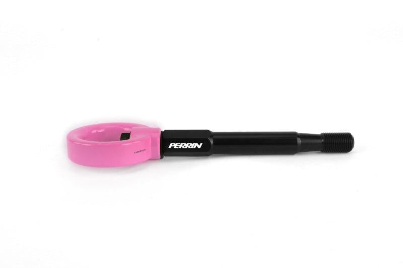 Perrin Front Tow Hook Kit Hyper Pink 18-21 WRX / STI / 13-20 BRZ / 17-20 Toyota 86 | PSP-BDY-235HP