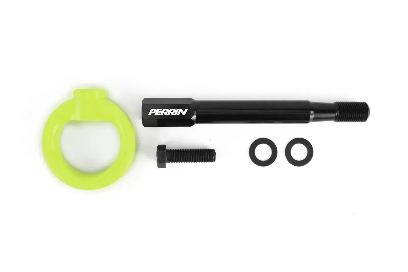 Perrin Front Tow Hook Kit Neon Yellow Subaru Forester 2025-2026| PSP-BDY-238NY