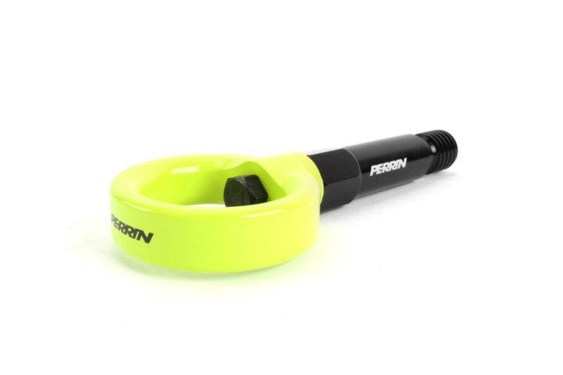 Perrin Front Tow Hook Neon Yellow Toyota Supra 2020-2022 | PTP-BDY-230NY
