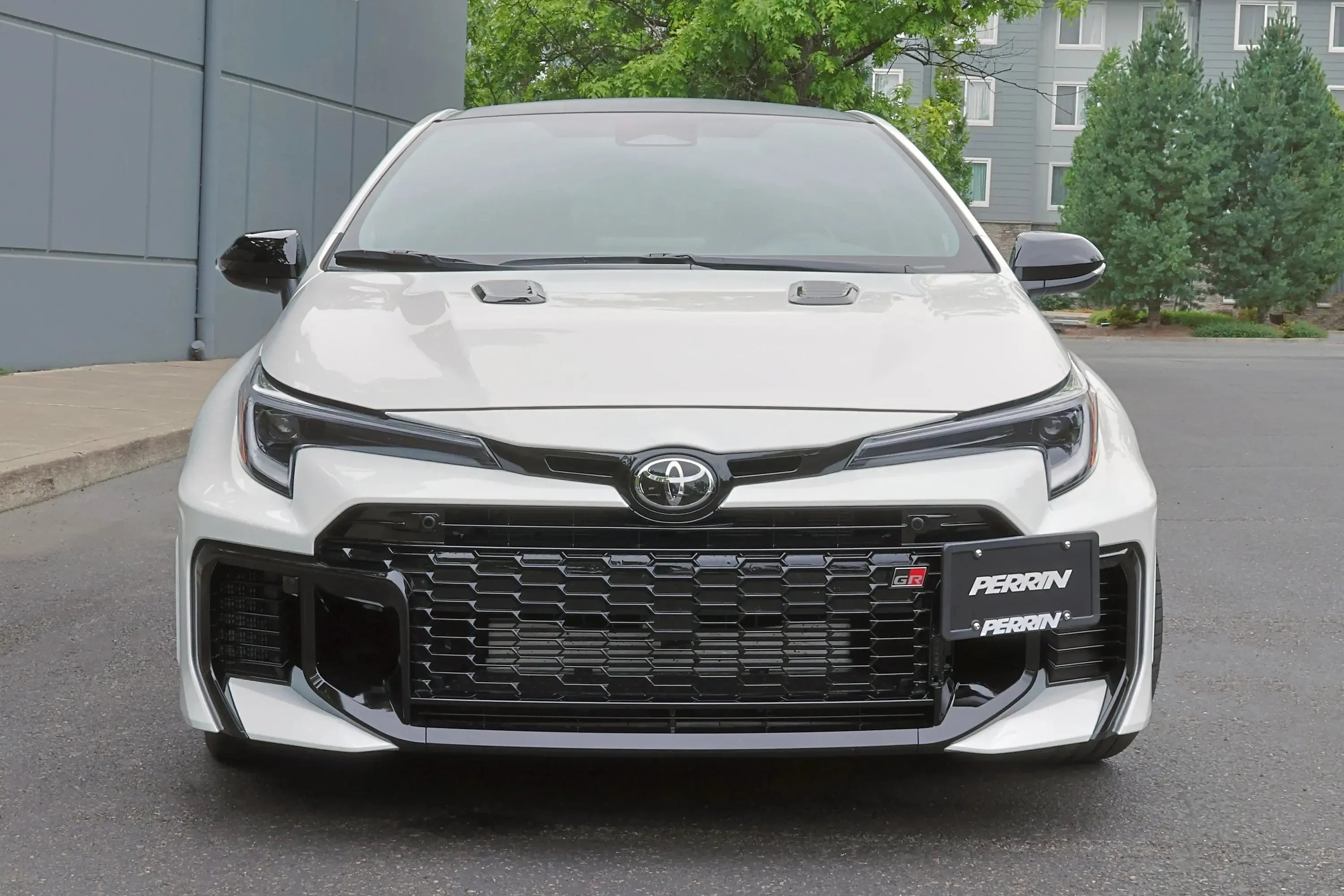 Perrin License Plate Relocation Kit Toyota GR Corolla 2023-2024 | PTP-BDY-201