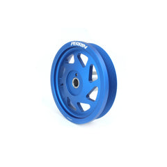 Perrin Lightweight Crank Pulley Blue Subaru BRZ 2022-2026 / WRX 2019-2025 | PSP-ENG-106BL