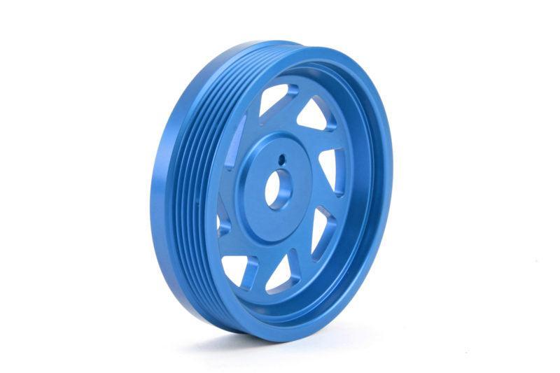 Perrin Lightweight Crank Pulley Blue Subaru BRZ 2022-2026 / WRX 2019-2025 | PSP-ENG-106BL