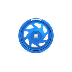 Perrin Lightweight Crank Pulley Blue Subaru BRZ 2022-2026 / WRX 2019-2025 | PSP-ENG-106BL