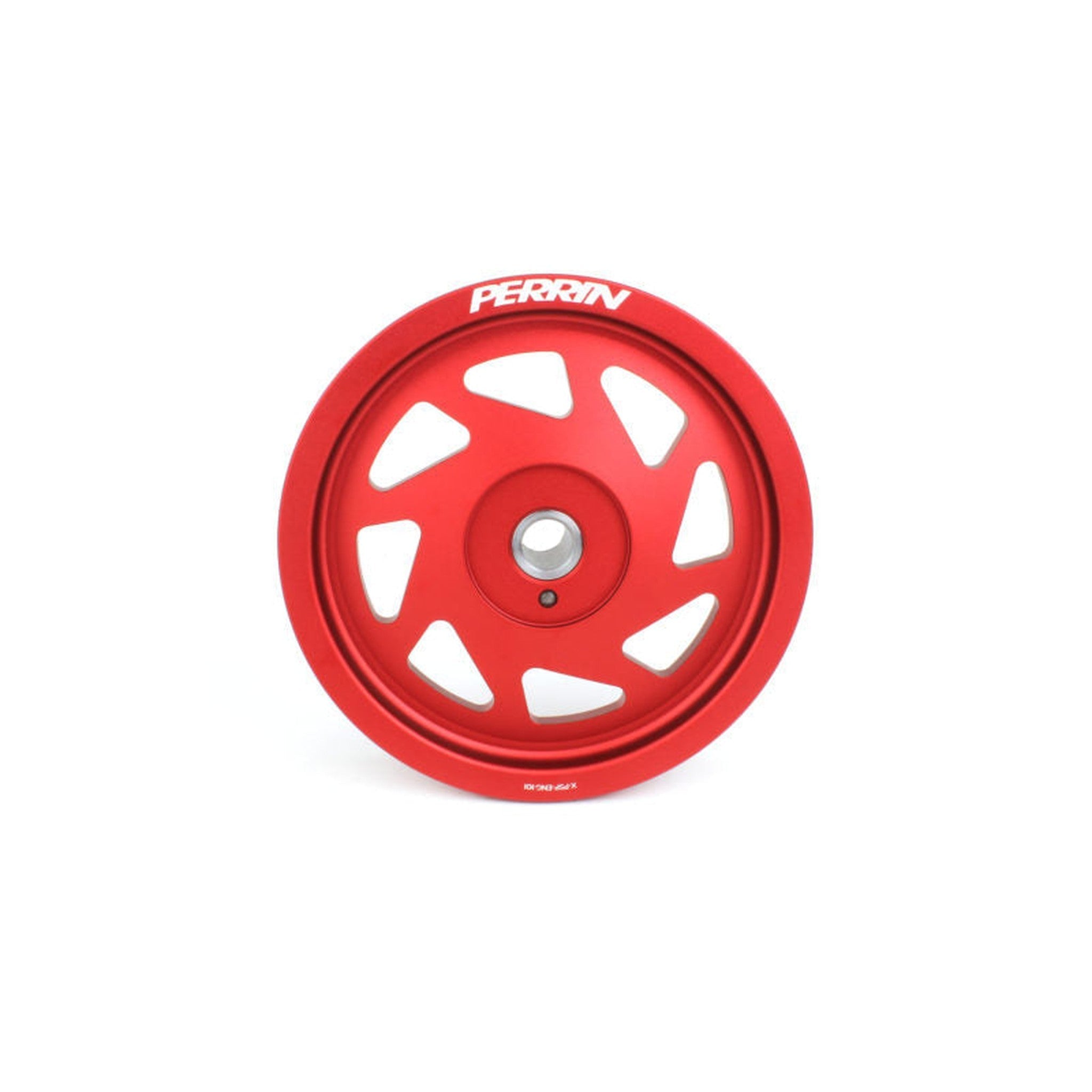 Perrin Lightweight Crank Pulley Red Subaru BRZ 2022-2026 / WRX 2019-2025 | PSP-ENG-106RD