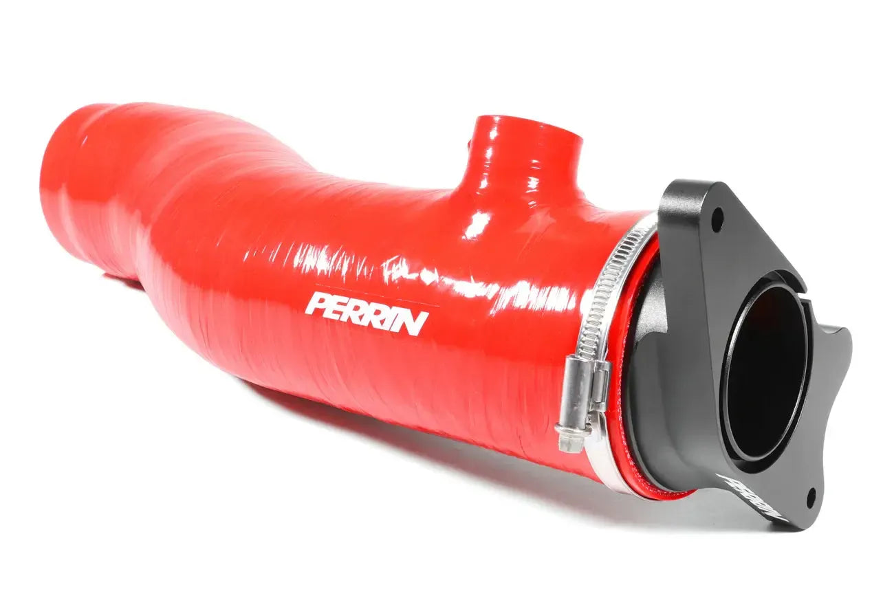 Perrin Long Type Turbo Inlet Hose Red Subaru WRX 2022-2026 | PSP-INT-427RD
