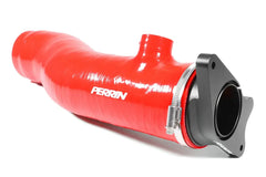 Perrin Long Type Turbo Inlet Hose Red Subaru WRX 2022-2026 | PSP-INT-427RD