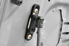 Perrin Performance High-Lift Hood Brackets Black Subaru WRX / STI 2015-2026 | PSP-BDY-011BK