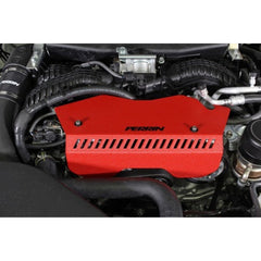 Perrin Pulley Cover Tall Version Subaru WRX 2022-2026 - Red | PSP-ENG-153RD