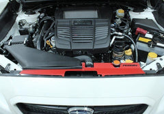 Perrin Radiator Shroud Subaru WRX 2015-2021 / STI 2015-2021 for OEM Intake Scoop Red | PSP-ENG-512-4RD