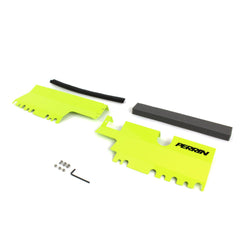 Perrin Radiator Shroud Subaru WRX 2015-2021 / STI 2015-2021 without OEM Intake Scoop Neon Yellow | PSP-ENG-512-2NY