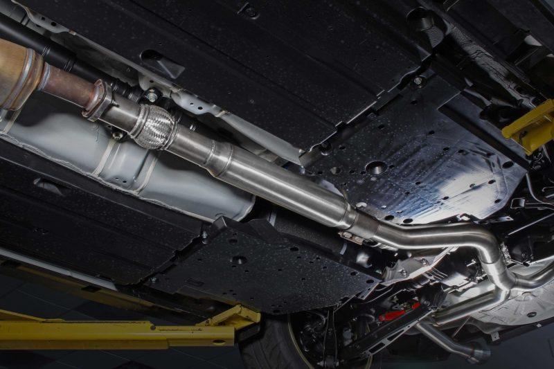 Perrin Stainless Steel Midpipe w/Resonator 3in. Subaru WRX 2022-2026 | PSP-EXT-340BR