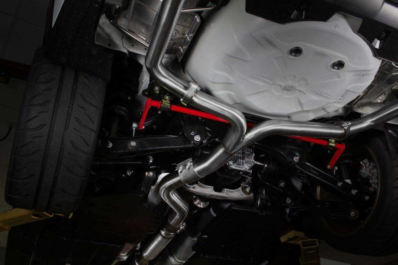Perrin Stainless Steel Midpipe w/Resonator 3in. Subaru WRX 2022-2026 | PSP-EXT-340BR