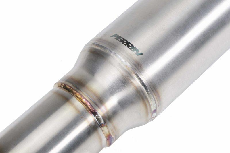 Perrin Stainless Steel Midpipe w/Resonator 3in. Subaru WRX 2022-2026 | PSP-EXT-340BR