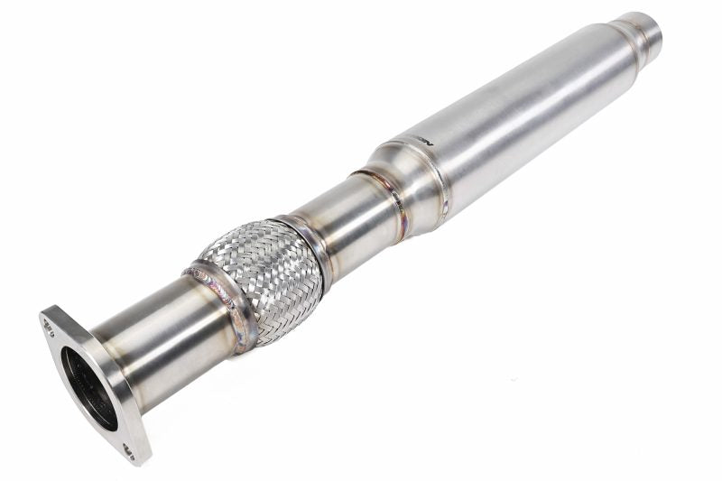 Perrin Stainless Steel Midpipe w/Resonator 3in. Subaru WRX 2022-2026 | PSP-EXT-340BR