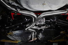 Perrin Stainless Steel Midpipe w/Resonator 3in. Subaru WRX 2022-2026 | PSP-EXT-340BR