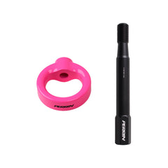 Perrin Tow Hook Kit Rear Subaru BRZ 2013-2026 / Toyota 86 2017-2026 - Hyper Pink | PSP-BDY-255HP