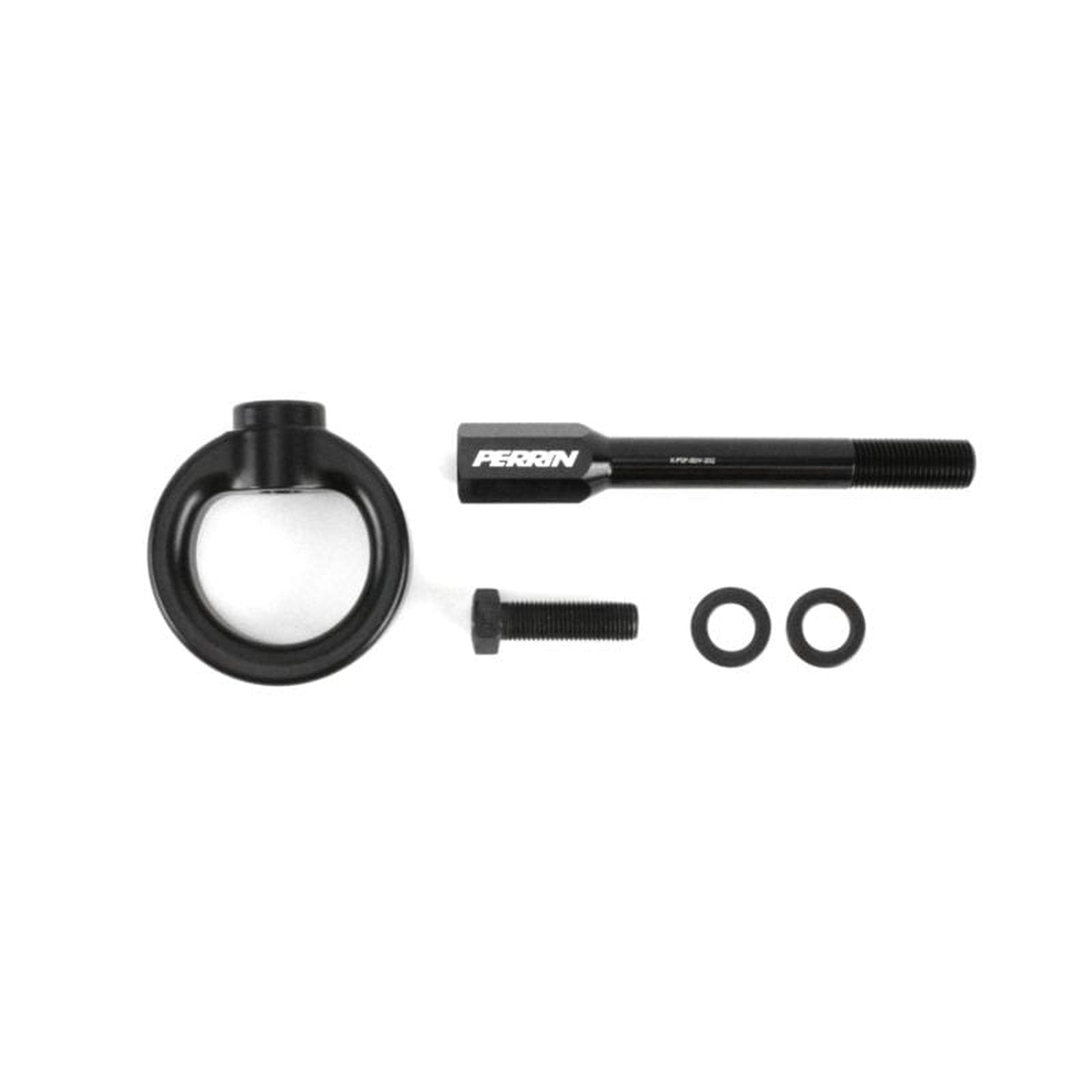 Perrin Tow Hook Rear Black Subaru WRX 2022-2026 | PSP-BDY-257BK