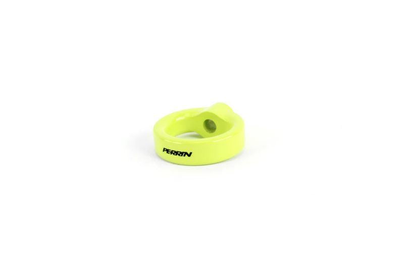 Perrin Tow Hook Upgrade Kit Neon Yellow Subaru WRX 02-26 / STI 04-21 / BRZ 13-26 / GT86 17-26 | ASM-BDY-200NY