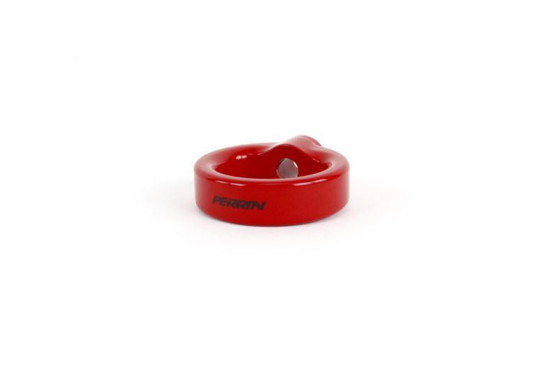 Perrin Tow Hook Upgrade Kit Red Subaru WRX 02-26 / STI 04-21 / BRZ 13-26 / GT86 17-26 | ASM-BDY-200RD