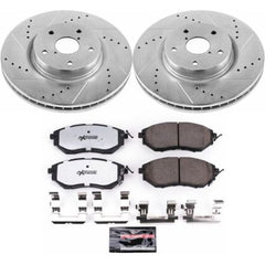 Power Stop Front Z26 Street Brake Kit w/Calipers Subaru WRX 2015-2021 | KC4603-26