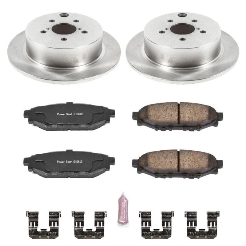 Power Stop Rear Autospecialty Brake Kit Subaru Crosstrek 2013-2022 | KOE6107
