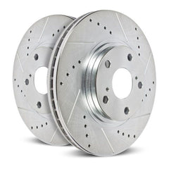 PowerStop Rear Evolution Drill/Slot Rotors Honda Civic Si 2017-2020 | JBR1747XPR