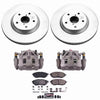 PowerStop Stock Replacement Coated Front Brake Kit w/ Calipers Subaru WRX 2015-2020 | CPR4603-23