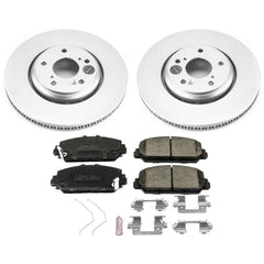PowerStop Z17 Evolution Coated Brake Kit Front Honda Civic Si 2017-2020 | CRK7347