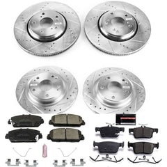 PowerStop Z23 Evolution Brake Kit Front/Rear Honda Civic Si 2017-2020 | K7935