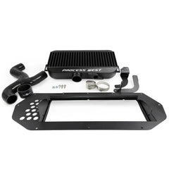 Process West Black Top Mount Intercooler Subaru WRX / STI 1999-2000 | PWTMIC02B