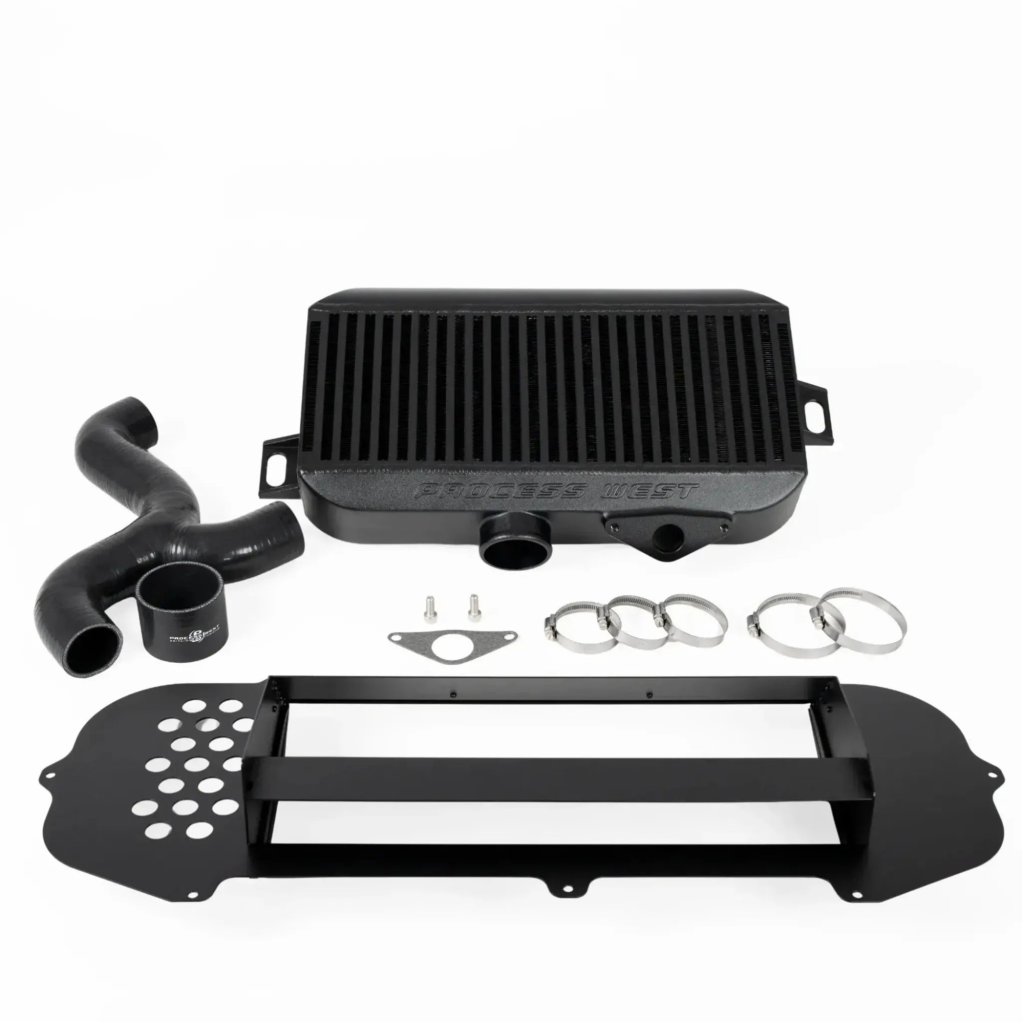 Process West Black Top Mount Intercooler w/ Shroud 2004-2007 Subaru WRX / 2006-2007 STI | PWTMIC04B-KIT