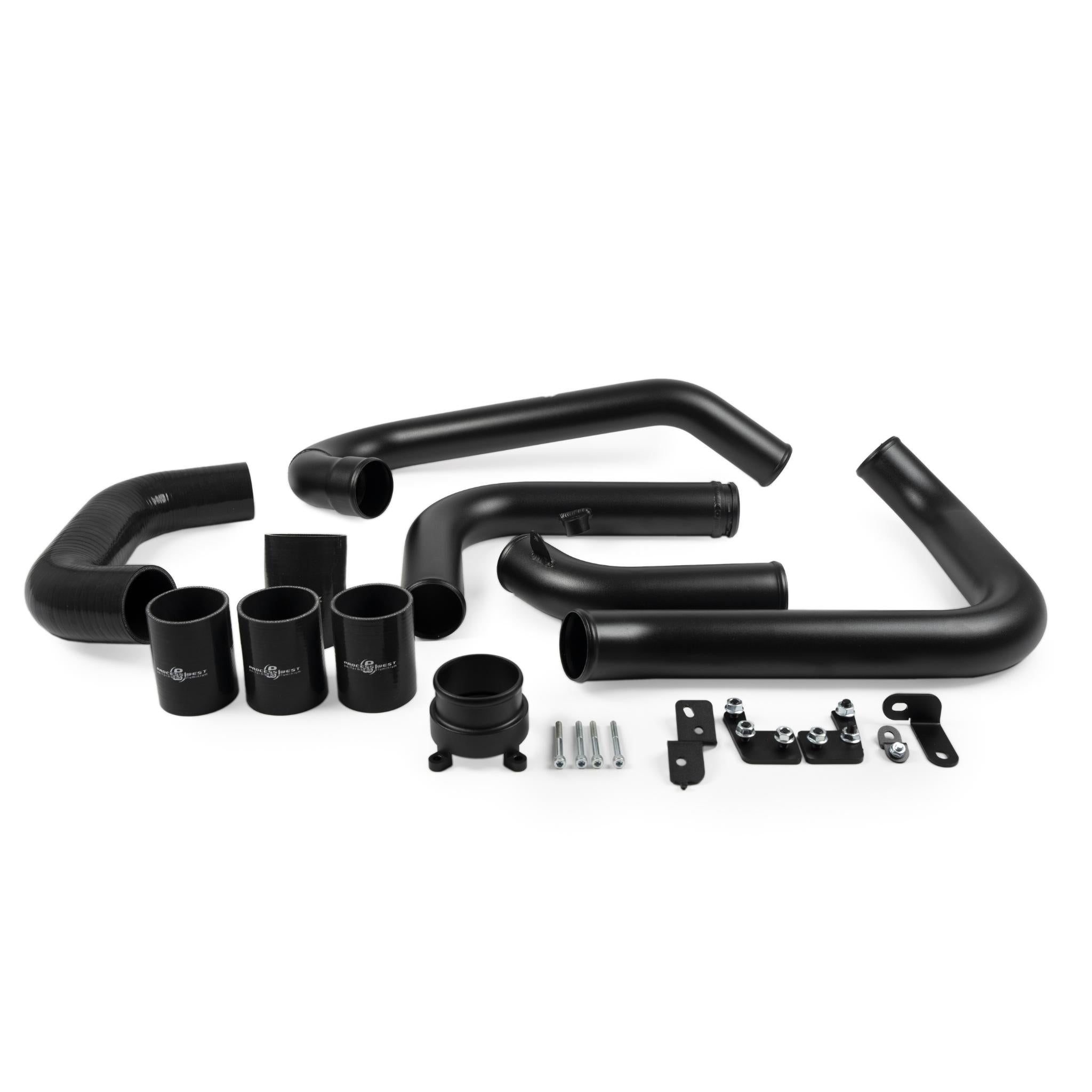 Process West FMIC Black Piping Kit Subaru WRX 2022-2026 | PWFMIC10/11B-pipe